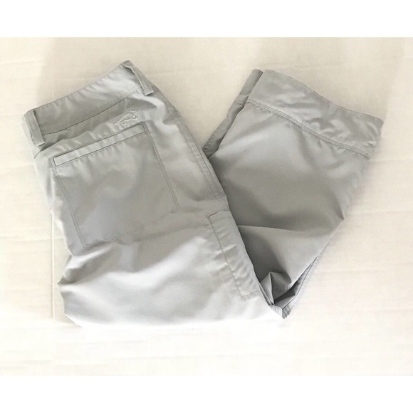 Horny Toad | Womens Cropped Capris Pants Size 6 Trousers Bottoms Gray - Picture 7 of 10